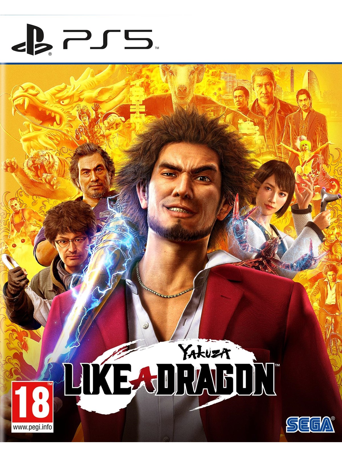 Yakuza: Like a Dragon - Sony PlayStation 5 - Action/Abenteuer - PEGI 18
