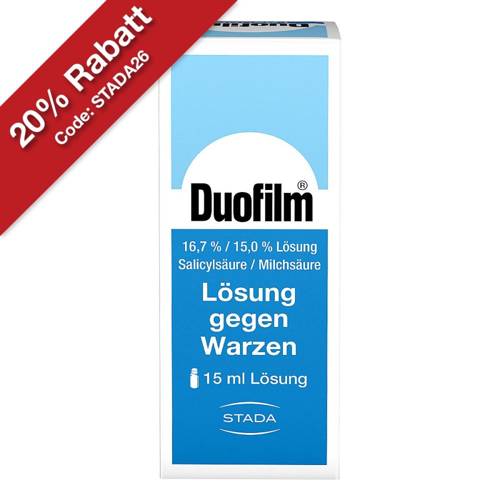 STADA Consumer Health Deutschland GmbH Duofilm Lösung gegen Warzen 02702114