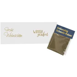 Embossing Pulver gold, 10 g