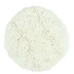 THEKO Flokati Wollteppich   ¦ beige ¦ Wolle ¦ Maße (cm): B: 140 H: 10