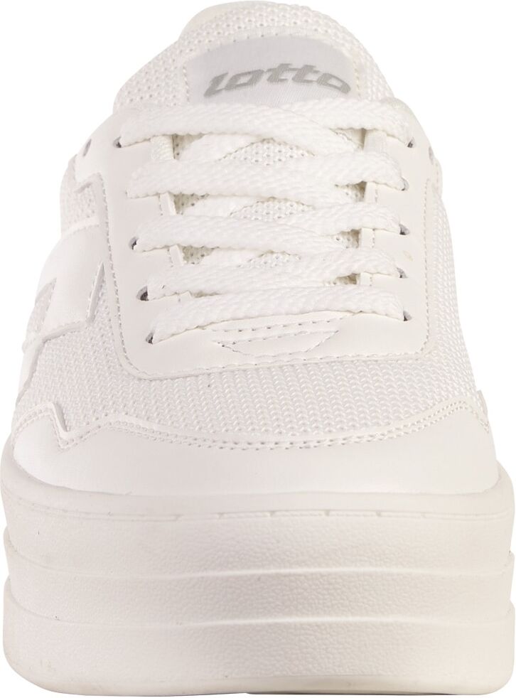 Sneaker LOTTO, Damen, Gr. 36, weiß, Kunstfaser, Synthetik, unifarben, Schuhe Sneaker, - mit Drehpunkt für mehr Wendigkeit in Sport & Freizeit