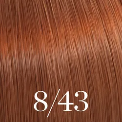 Color Touch Vibrant Reds - 8/43 hellblond rot gold