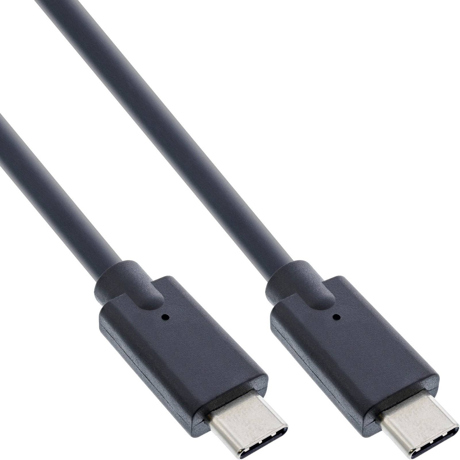 InLine USB 3.2 Gen.2x2 kabel met USB-C stekker/stekker, zwart, 0,3 meter