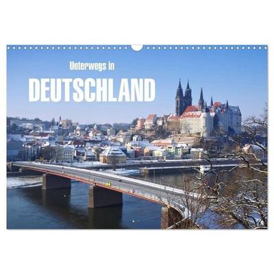 Unterwegs in Deutschland (Wandkalender 2026 DIN A3 quer), CALVENDO Monatskalender