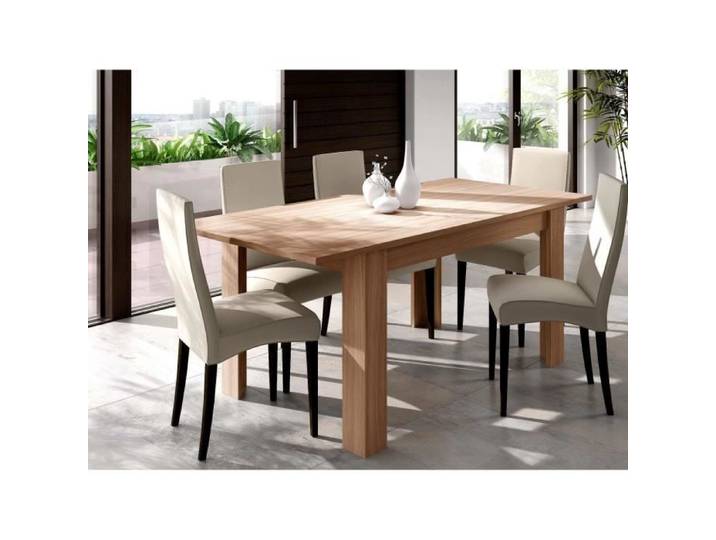 Dmora - Table à rallonge Midland Console extensible pour salle à manger Table ouvrante avec rallonge 140-190x90h78 cm Chêne