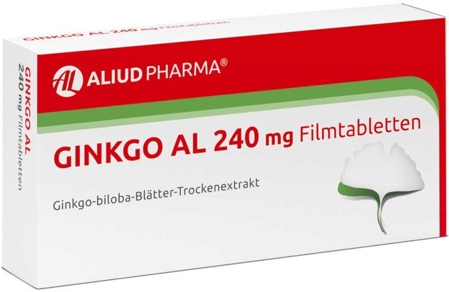 Ginkgo AL 240 mg Filmtabletten bei altersbedingten Gedächtnisein