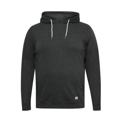 Hoodie SOLID "Hoodie SDTammo Big & Tall", Herren, Gr. 4XL, grau (dunkelgrau melange), Obermaterial: 100% Baumwolle CO., Pullover Hoodie