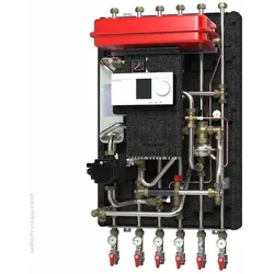 Danfoss Hausstation VXi Solo HWP, 3 FBH:15kW, ECL310/A337, STW
