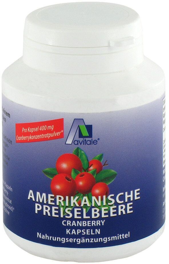 Preiselbeere amerikanisch 400 mg Kapseln 100stk