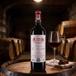 Château Le Bourdieu Cru Bourgeois 2019 - Rotwein trocken - Bordeaux-Medoc, Frankreich