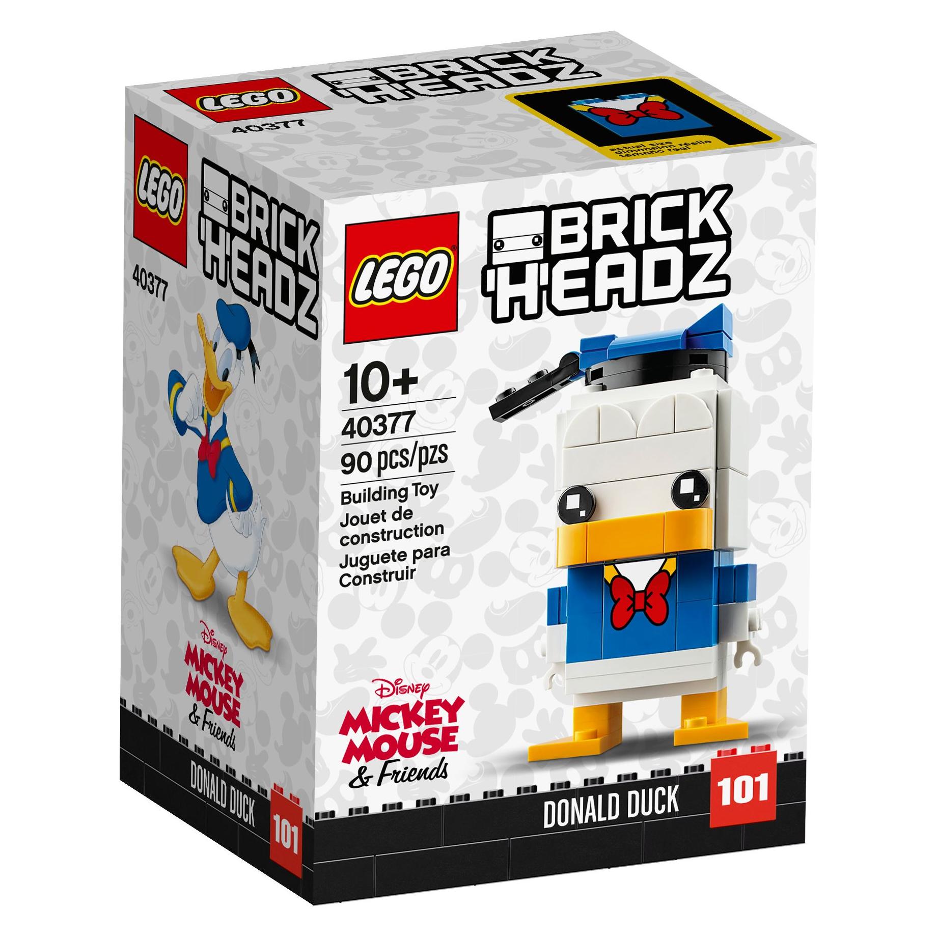 LEGO BrickHeadz End-Of-Live Set Donald Duck - 40377 NEU! Teile 90x (40377)