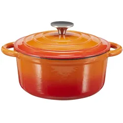 Meisterkoch Topf  OPUS ¦ orange ¦ Gußeisen ¦ Maße (cm): H: 10  Ø: 20.0