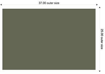 Amanti Art Olive Driftwood Fabric Pinboard, Svelte Framed Bulletin Board for Wall Organization