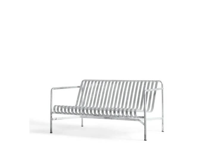 HAY Palissade Lounge-Sofa Hot galvanized