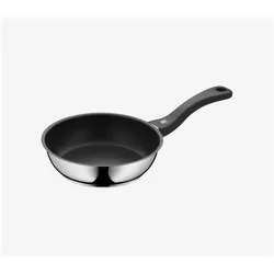 WMF Antihaft Pfanne Edelstahlpfanne Bratpfanne 20cm Devil Induktion beschichtet, Pfanne + Kochtopf, Silber