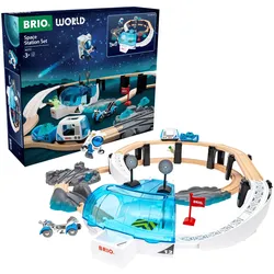 BRIO Eisenbahn-Set Großes Weltraumstations-Set, mehrfarbig
