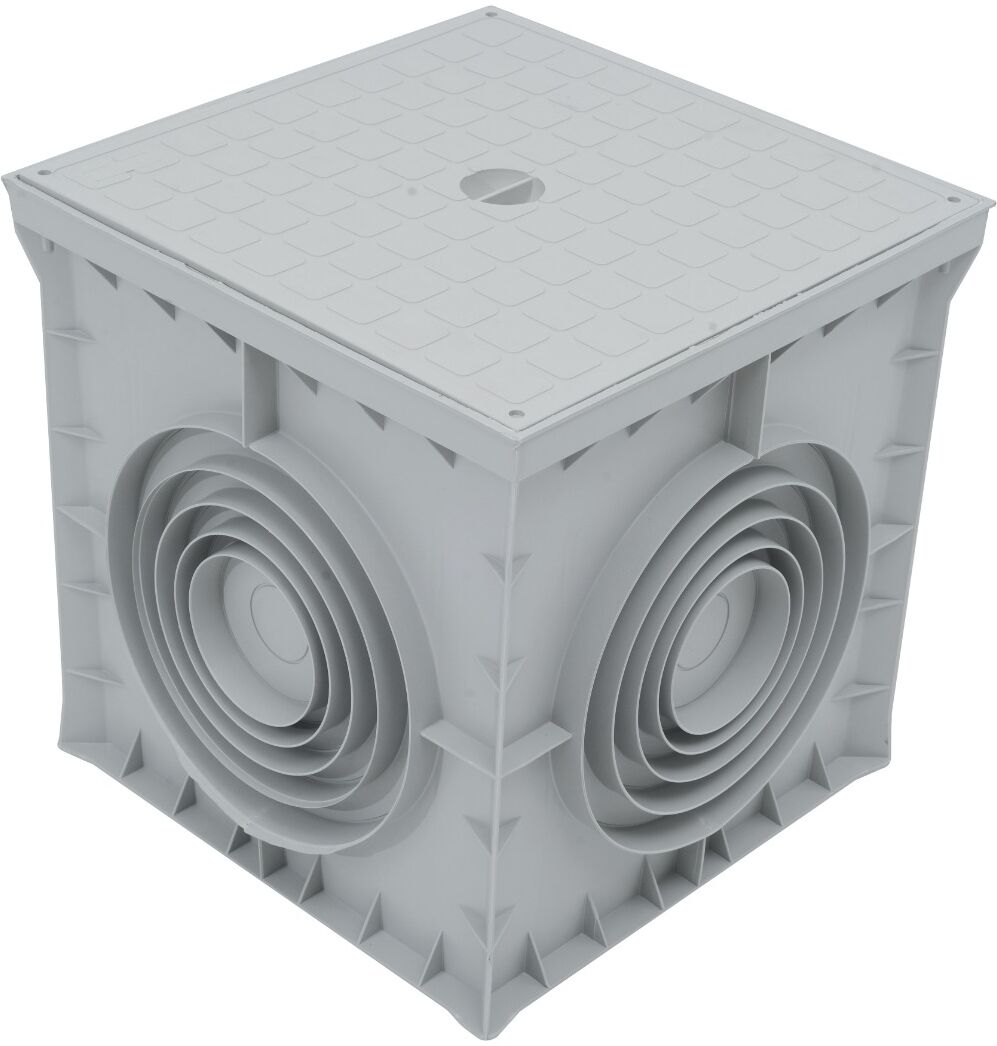 Ettroit Pozzetto Elettrico Ispezionabile Con Coperchio 400 X 400 X 400 Mm - Db1404040