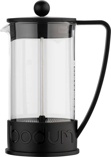 Bodum PRESS BRAZIL Kaffeebereiter Transparent, Schwarz Fassungsvermögen Tassen=8