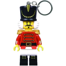 Joy Toy - LEGO Minifigures Keychain Light Nussknacker – Schlüsselanhänger mit LED-Licht im Weihnachtsdesign