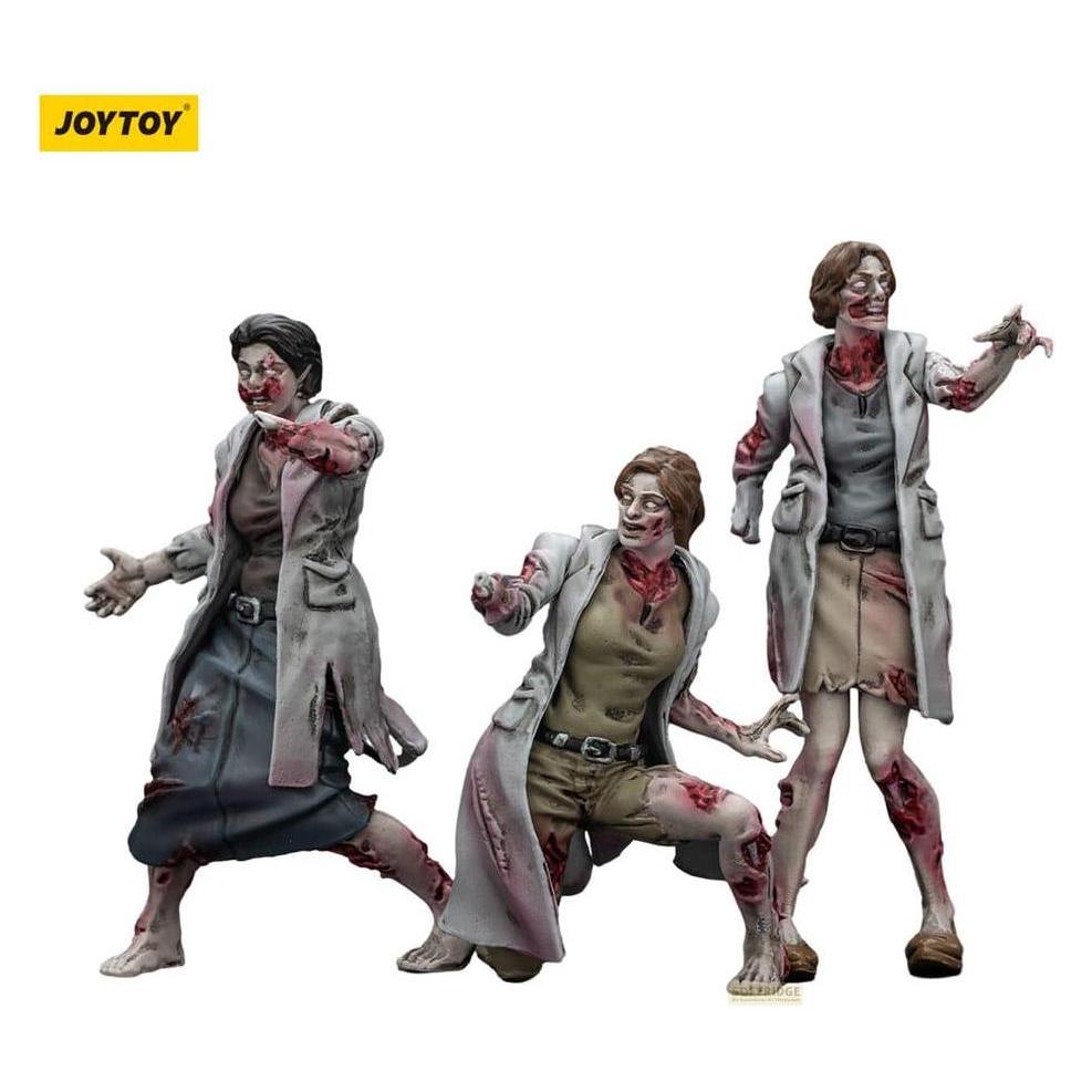 Joy Toy Zombie Dark Source Actionfiguren 3er-Pack Medics 8 cm (59426234)