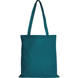 Texxilla Baumwolltasche CLASSIC mit zwei langen Henkeln, petrol