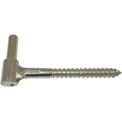 Sonneck, Holzverbinder, Einschraubkegel 12 mm, Edelstahl-Effekt (1 Stk.)