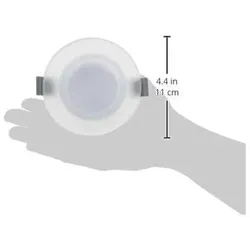 JEDI Lighting, Deckenleuchte, 3 iDual-LED-Deckeneinbauleuchten Argon Warmweiss bis Kaltweiss Dimmfunktionen Multicolor-Umgebungs- (400 lm)