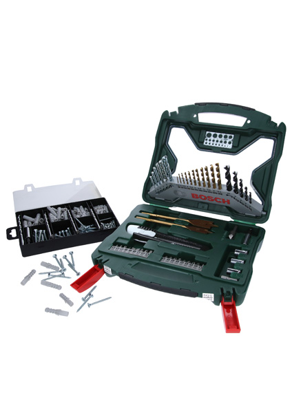Bosch 173-teilig Bohr- und Schrauberbit-Set + Dübel-Set, 173-teilig 2607017523