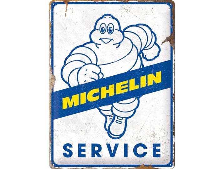 Wandbord Garage - Michelin - Service