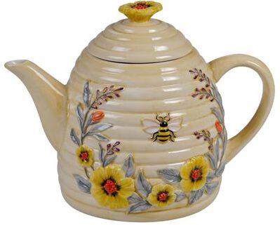 Certified International Bee Sweet 32 oz. 3D Beehive Teapot