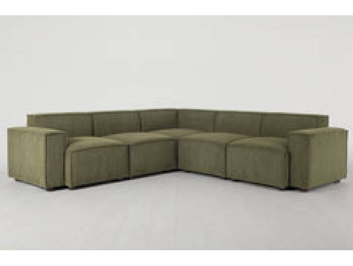 Ecksofa Model 03, Fenchelgrün