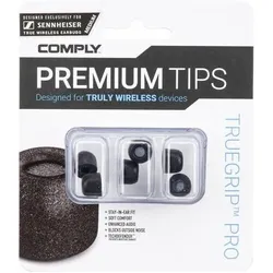 Comply TrueGrip Pro TW - Sennheiser, Medium (Sennheiser Sport TW), Kopfhörer Ersatzteile, Schwarz