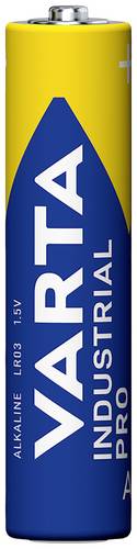 Varta INDUSTRIAL PRO AAA Stk Micro (AAA)-Batterie Alkali-Mangan 1220 mAh 1.5 V 1 St.