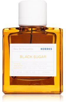 Korres Black Sugar Eau de Toilette para mulheres 50 ml. Black Sugar