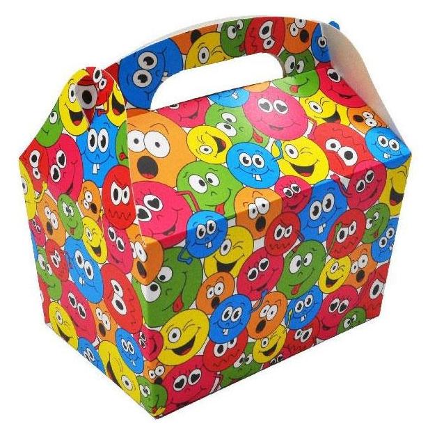 Duckiez Party-Leckerli-Box Smiley-Gesicht - 24 Stück. (24 Stk.) (73036580)