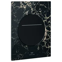 GROHE WC-Betätigung Arina 104645 rund Silk Motion VanillaNoir Caesarstone, 104645AU00 104645AU00