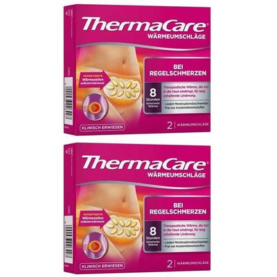 Thermacare bei Regelschmerzen 2x 2x2 St Bandage(s)