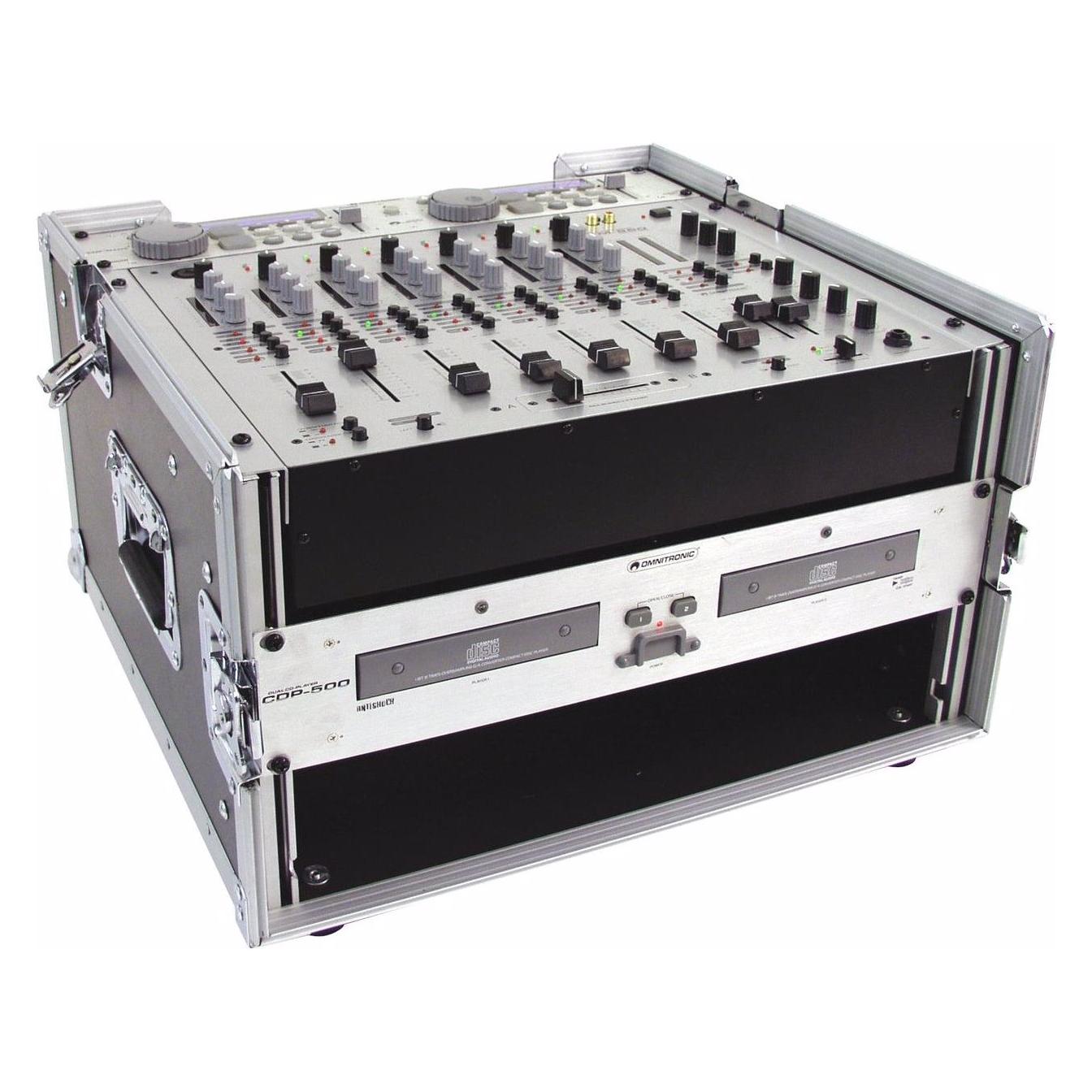 Roadinger 19 Zoll Rack 4 HE Holz inkl. Griff (Zubehör) (30110003)