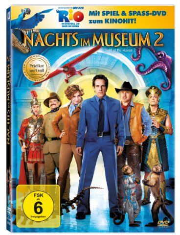 Shawn Levy - Nachts im Museum 2 (+ Rio Activity Disc) - Preis vom 17.10.2026 19:25:27 h
