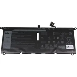 Dell Battery, 45WHR, 4 Cell (4 Zellen), Notebook Akku, Schwarz