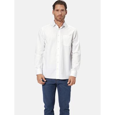 Businesshemd BABISTA "Hemd JORNAN", Herren, Gr. XXL, weit, weiß, Obermaterial: 100% Baumwolle CO., Hemden