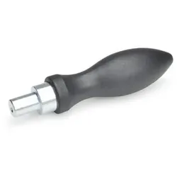 Drehbare Ballengriffe Stahl,  Aluminium, Kunststoff (98-KT-16-D)