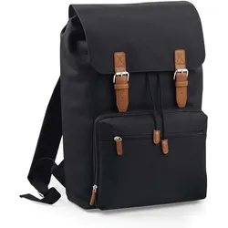 BagBase Vintage Laptop Rucksack BG613 black 30 x 46 x 17 cm