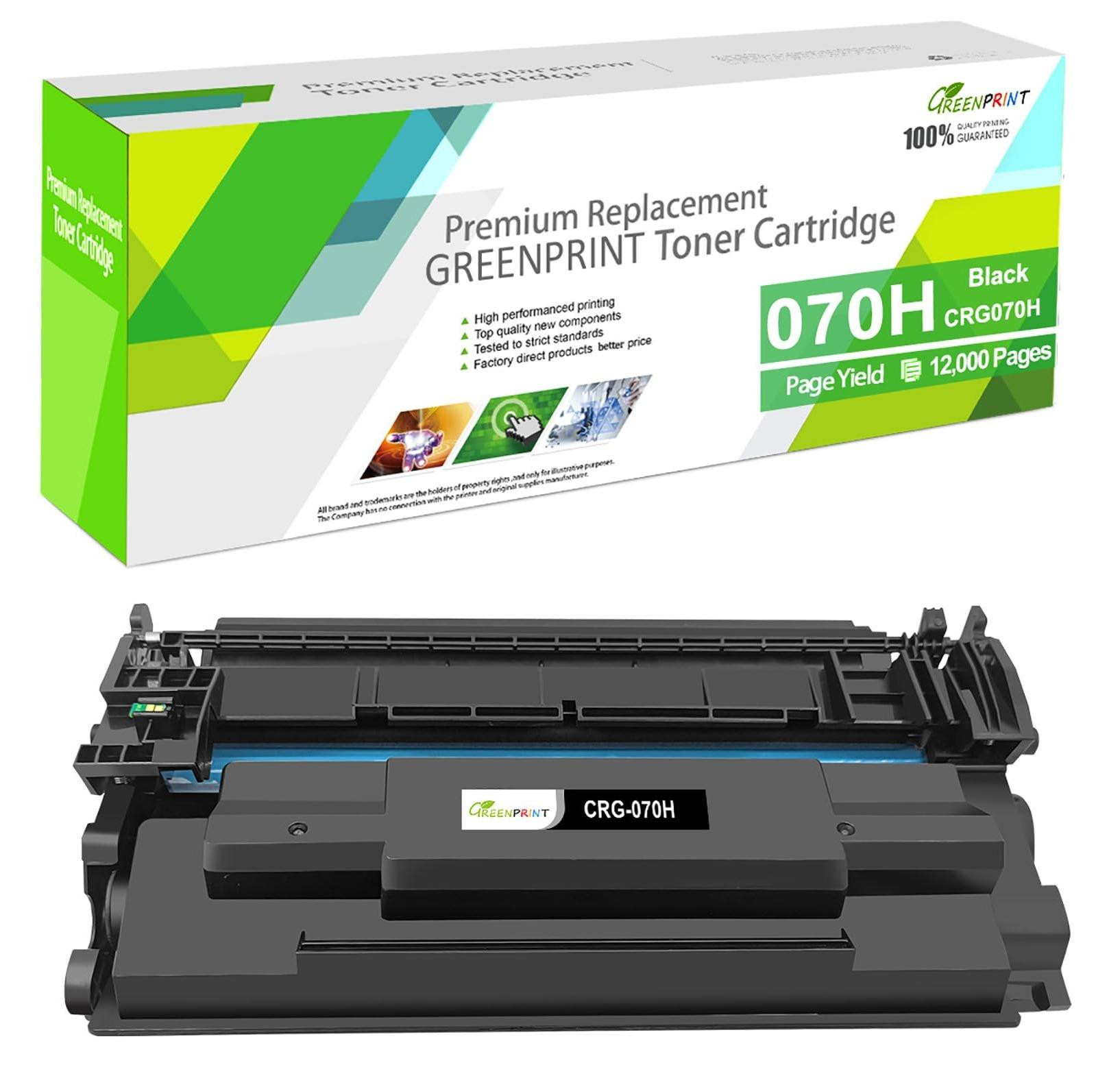 Merkloze compatibele zwarte toner cartridge voor Canon printers