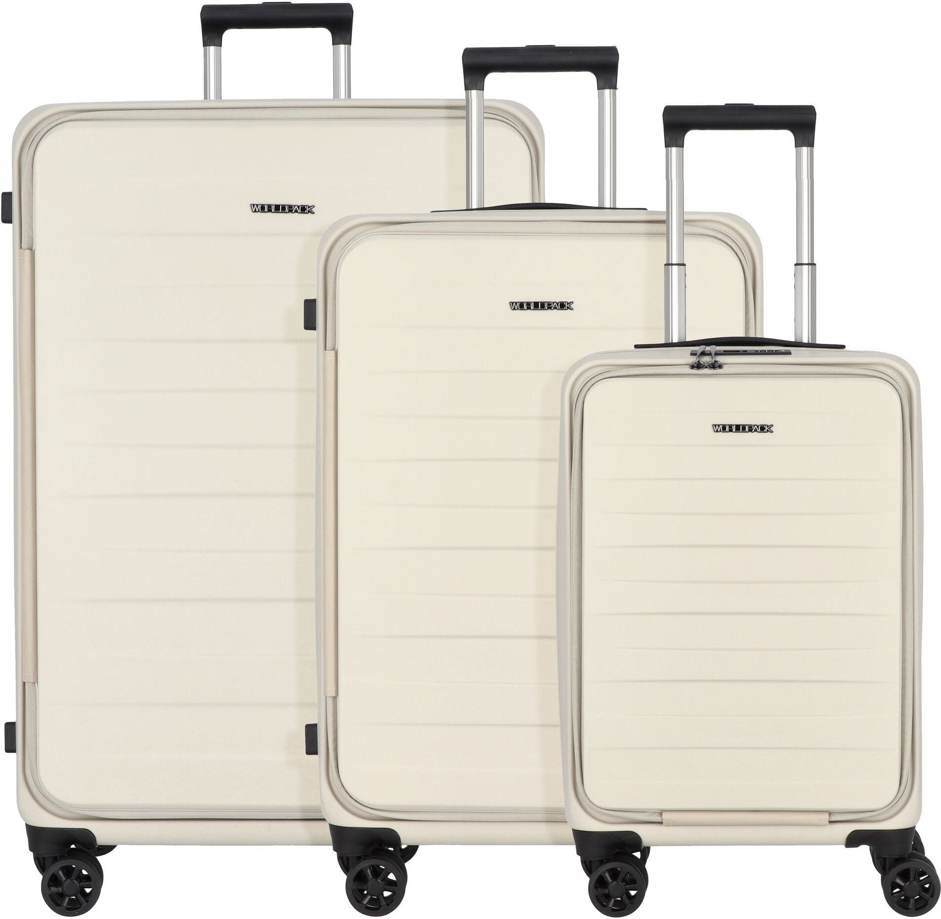 WORLDPACK Trolley-Set "Seattle" 50/60/70 *beige