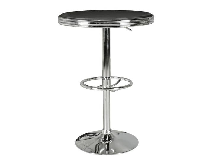 Table haute bistro Eckero Ø 60cm Noir