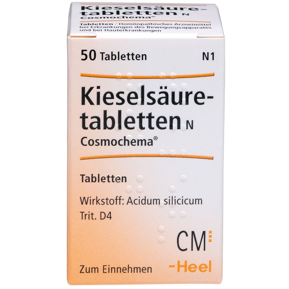 Kieselsäuretabletten N Cosmochema 50 St Tabletten