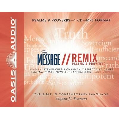 Message Remix Psalms & Proverbs-MS - Eugene H. Peterson, CD, 9781598594638