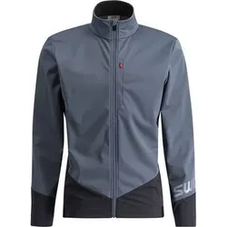 SWIX Langlaufjacke Quantum Windstopper Jacket M, Größe L in Grau Grau