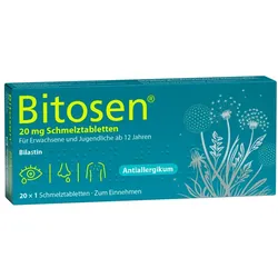 Bitosen 20 mg Schmelztabletten 20 St